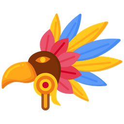 Aztec Feathered Headdress  Icon