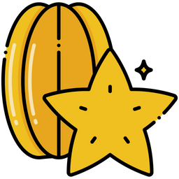 Carambola Star Fruit  Icon