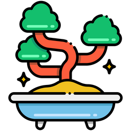 Planta de bonsai  Icono