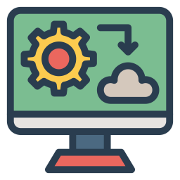 Cloud setting  Icon