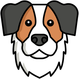 Australian Shepherd dog  Icon