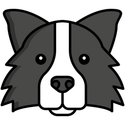 Perro collie fronterizo  Icono