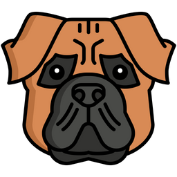 Perro bullmastiff  Icono