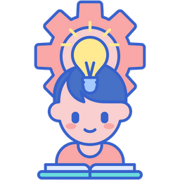 Boy Learning  Icon