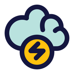 Cloud Energy  Icon