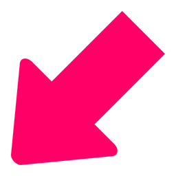 Down Left  Icon