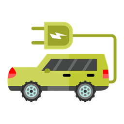 Electric Car  Icon