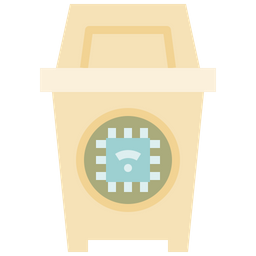 Electronic Bin  Icon