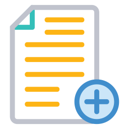 Add Document  Icon