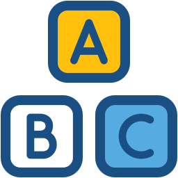 Alphabet Blocks  Icon