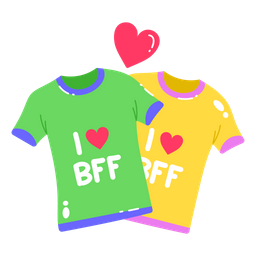 Bff 셔츠  아이콘