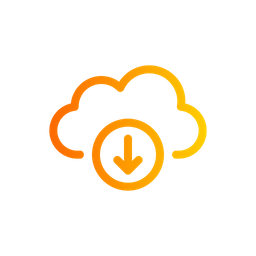 Cloud Download  Icon