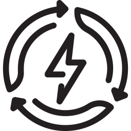 Erneuerbare Energie  Symbol