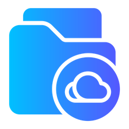 Cloud Folder  Icon