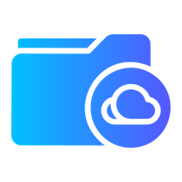 Cloud Folder  Icon