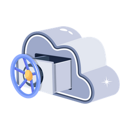 Cloud vault  Icon