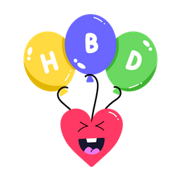 Birthday Balloons  Icon