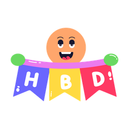 Birthday Garland  Icon