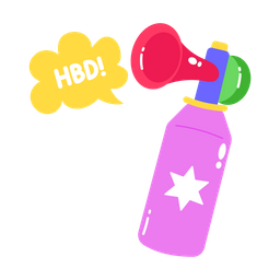 Birthday Horn  Icon