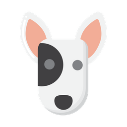 Bull Terrier dog  Icon