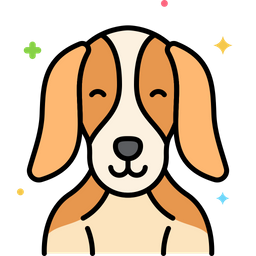 Cachorro beagle  Ícone