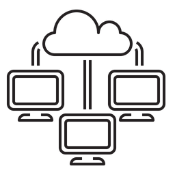 Cloud Computing  Icon