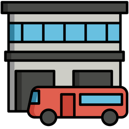 Bus Station  Icon