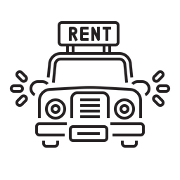 Car Rental  Icon