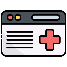 Health Website  Icon