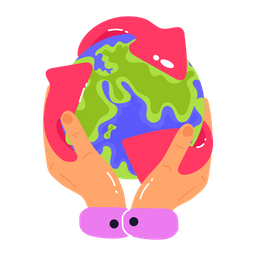 Happy earth day  Icon