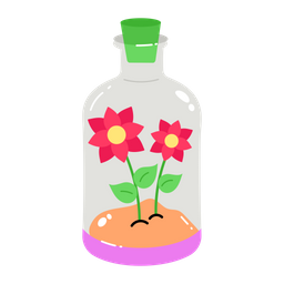 Bottle Planter  Icon