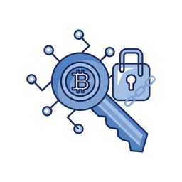 Bitcoin Encryption Key  Icon