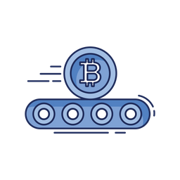 Bitcoin Conveyor  Icon