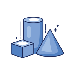 3D Shapes  Icon