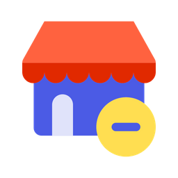 Minus Store  Icon