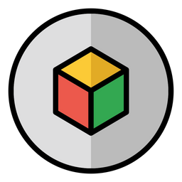 3 D Cube  Icon