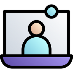 Online Learning  Icon