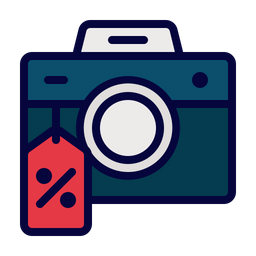 Sale Camera  Icon