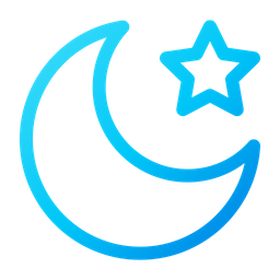 Crescent Moon  Icon