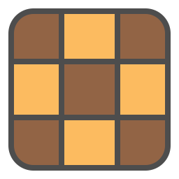 Checkerboard Cookie  Icon