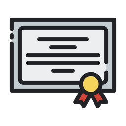 Certificate  Icon