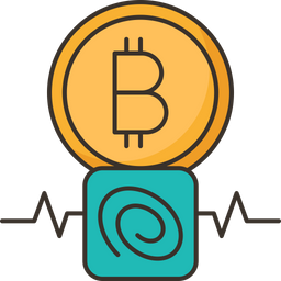 Bitcoin Signature  Icon