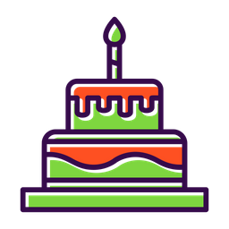 Birthday Cake  Icon