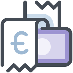 Bill Payment With Credit-card  Icon