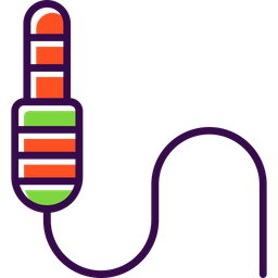 Conector de audio  Icono