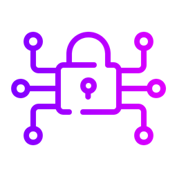 사이버 보안  아이콘