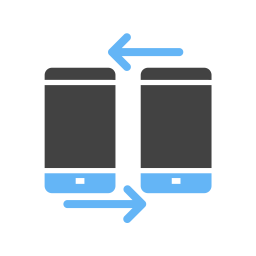 Connected mobile  Icon