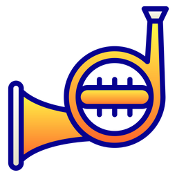 French Horn  Icon