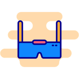 D Glasses  Icon