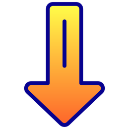 Arrow Down  Icon